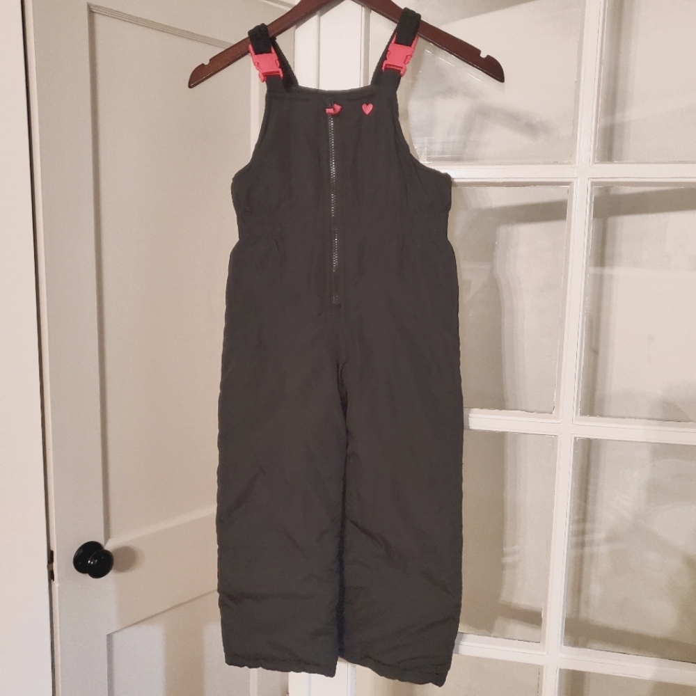 Snow Bib Pants, Girls size 5/6, Carter's